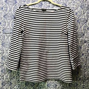 Talbots boatneck tee T-shirt